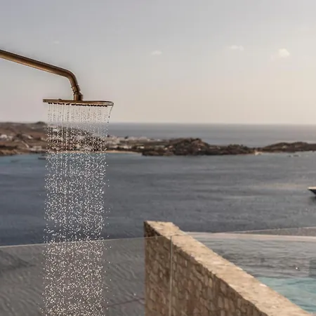 别墅 The Skyvilla Mykonos - A Landmark With Breathtaking Views Of The Psarou Bay