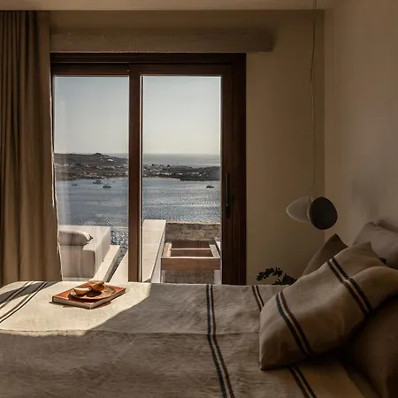 The Skyvilla Mykonos - A Landmark With Breathtaking Views Of The Psarou Bay 别墅 *