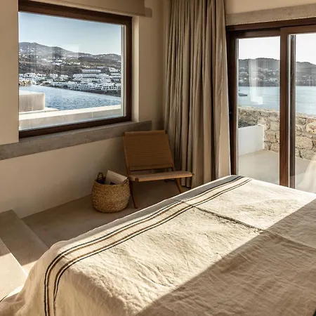 别墅 The Skyvilla Mykonos - A Landmark With Breathtaking Views Of The Psarou Bay